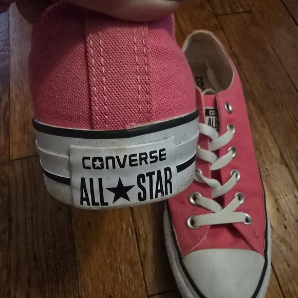 Converse Vibrant Pink Sneakers - Picture 3 of 5